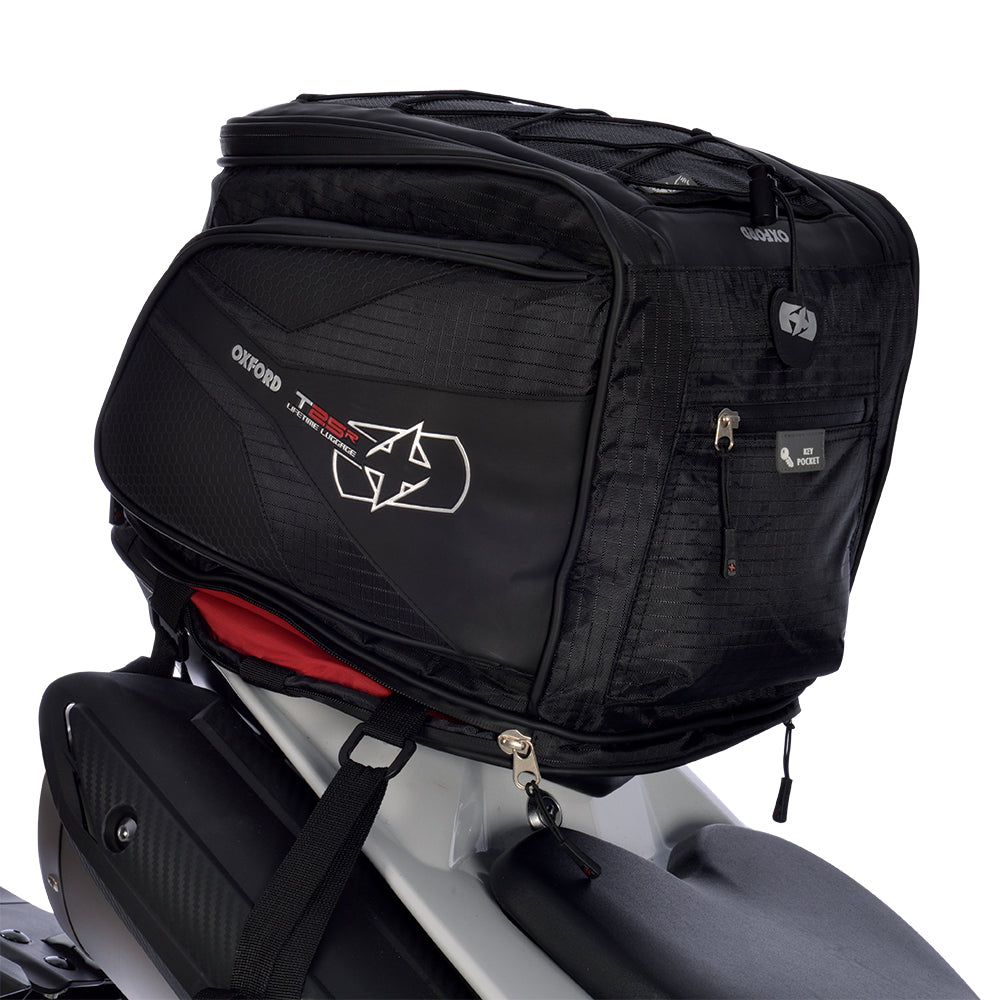 Kawasaki Z750 Oxford Universal T25R 25L Pillion Seat Tailpack Luggage –  Oxford Accessories