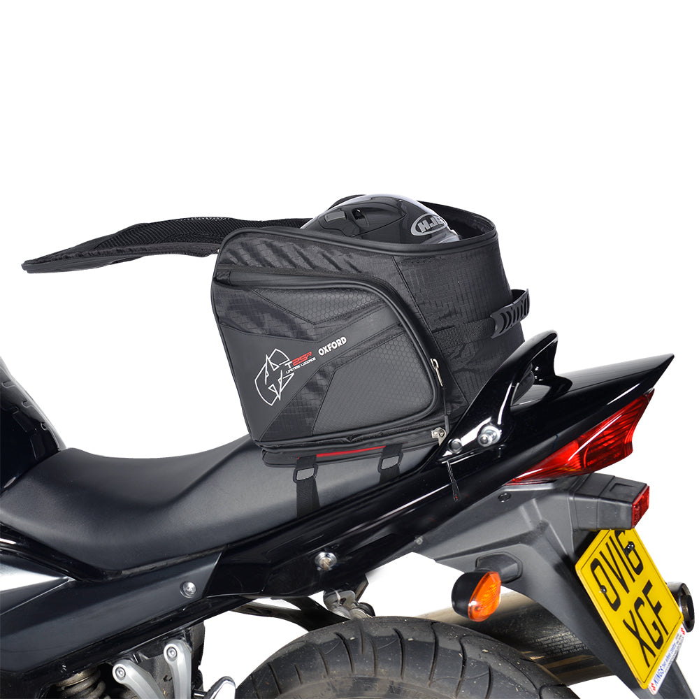 Kawasaki Zzr600 Oxford Universal T25R 25L Pillion Seat Tailpack Luggage Bag  Motorcycle Mororbike Black OL338