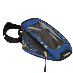 Oxford OL353 M1R Magnetic Motorcycle Motorbike Luggage Tank Bag 1L Blue