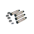 Oxford LK398B Pack of 4 Ground Plugs Bolts 6mm Ball Bearings & Caps