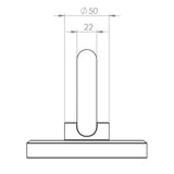 Oxford LK400 RotaForce Motorcycle Ground Anchor Wall Security 4 Bolt