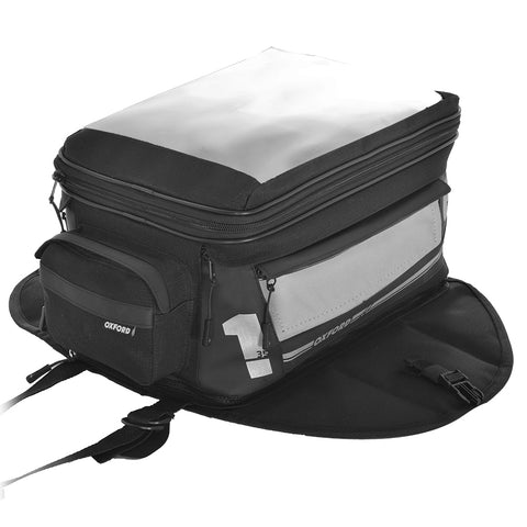 Oxford OL442 F1 Large Magnetic Motorcycle Motorbike Tank Bag 35L Black