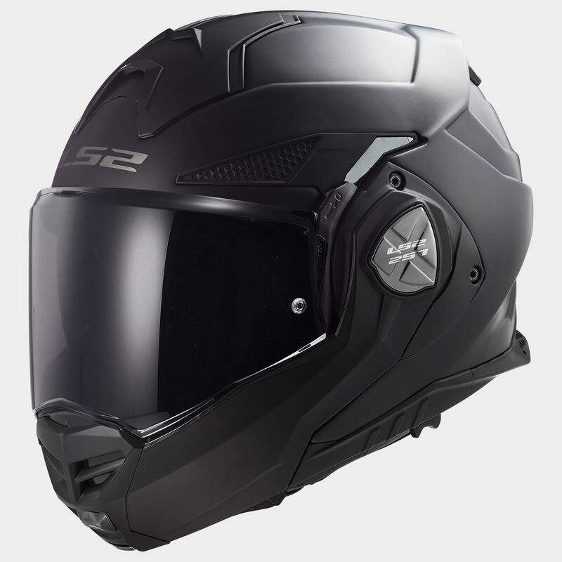 LS2 FF901 ADVANT X Solid Gloss Nardo Grey 180° Modular Motorcycle Helmet