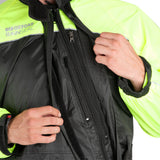 Oxford Rainseal Oversuit Waterproof - Black/Fluo