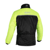 Oxford Rainseal Over Jacket Waterproof - Black/Fluo