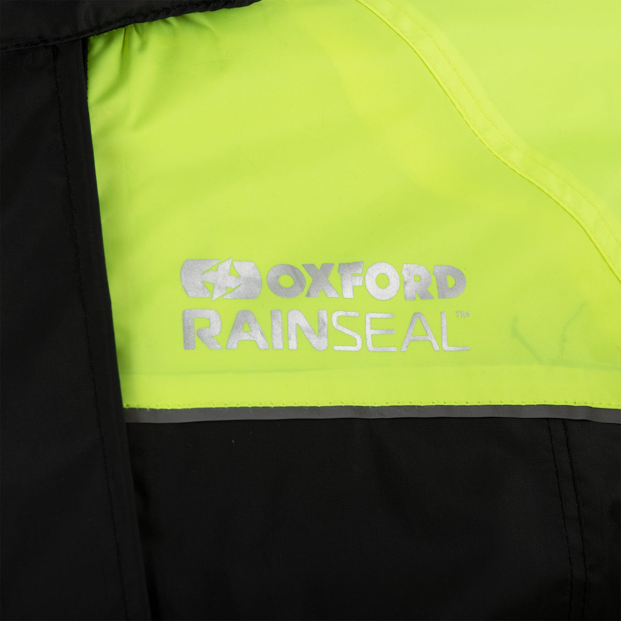 Oxford Rainseal Over Jacket Waterproof - Black/Fluo