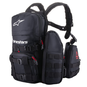 Alpinestars Techdura Motorbike Motorcycle Tactical Pack Bag Black / White