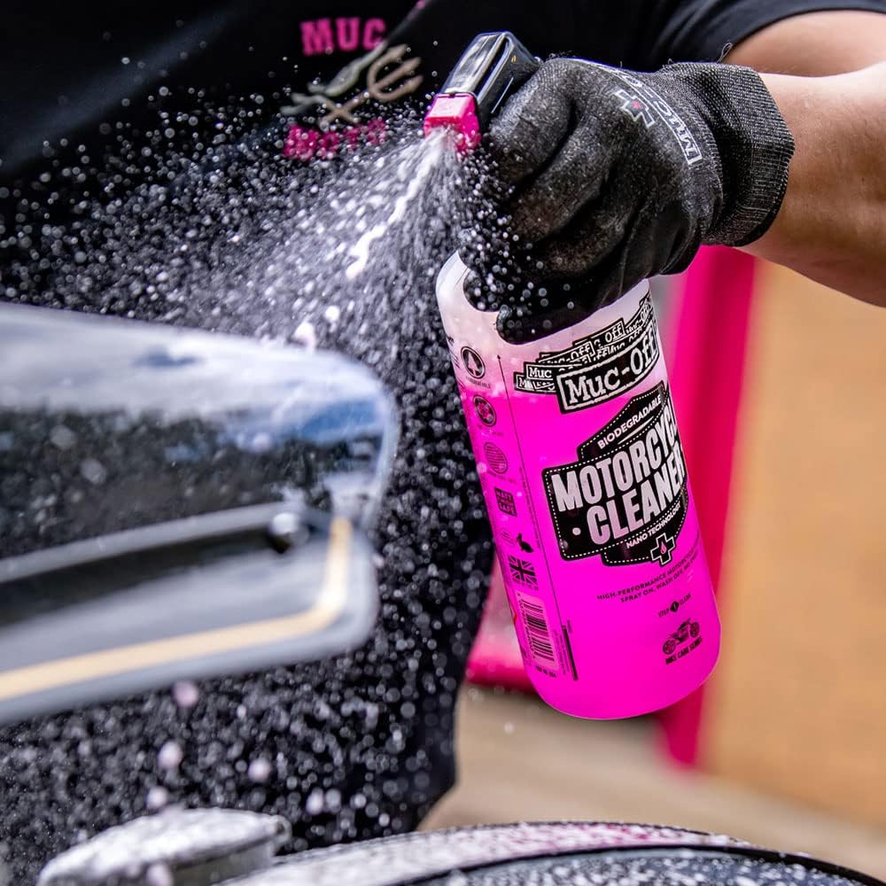 Muc-Off Motorcycle Motorbike Bike Pressure Washer Cleaner Protectant Bundle