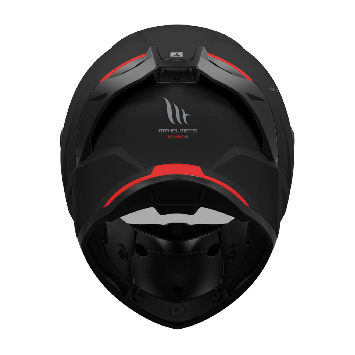 MT Stinger 2 A1 Matt Black Motorcycle Helmet