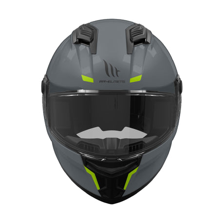 MT Stinger 2 Gloss Black with DD Ring Motorcycle Helmet