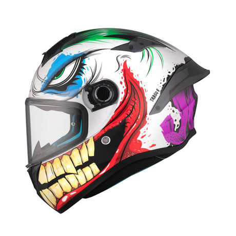 MT Targo S Joke A5 Gloss Motorcycle Helmet