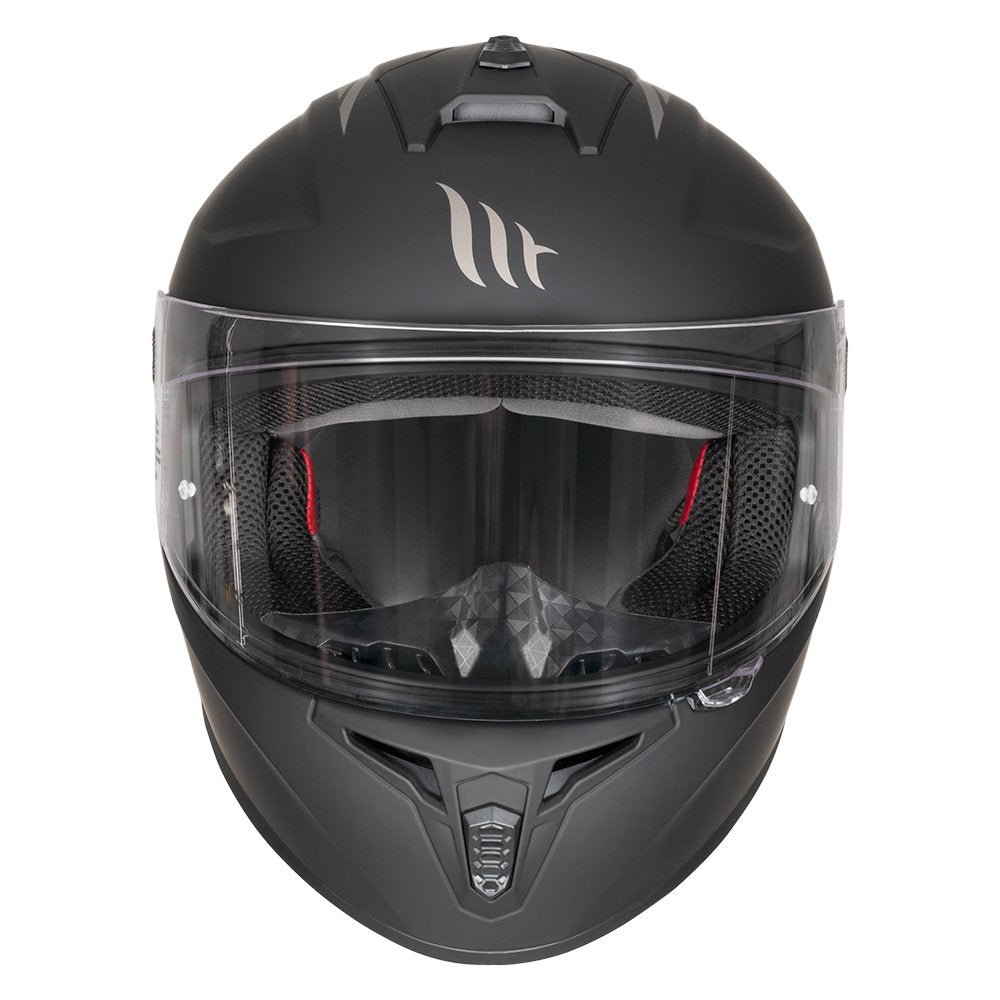 MT Draken Matt Black Motorcycle Helmet