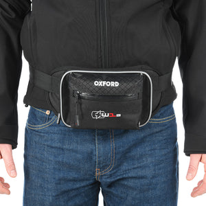 Oxford OL867 XW1s Motorcycle Waist Bag Motorbike Bum Bag Pouch 1.5L Black