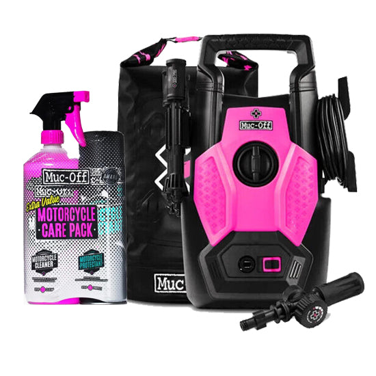 Muc-Off Motorcycle Motorbike Bike Pressure Washer Cleaner Protectant Bundle