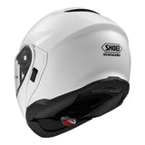 Shoei Neotec 3 Plain White Motorcycle Helmet