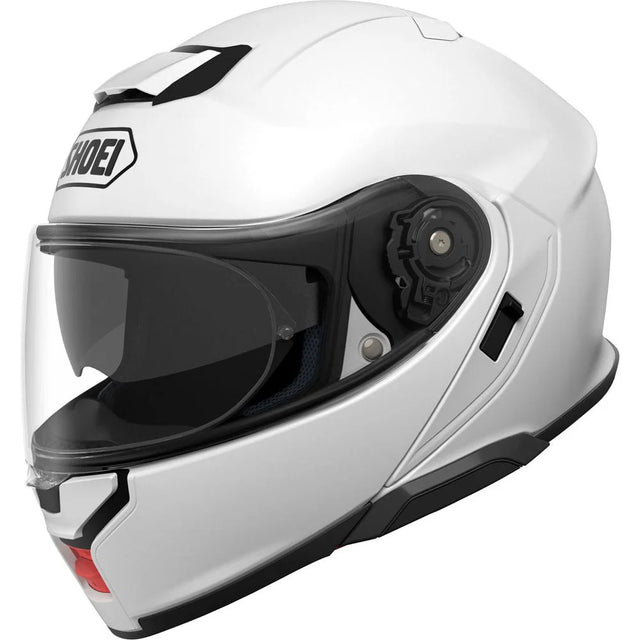 Shoei Neotec 3 Plain White Motorcycle Helmet