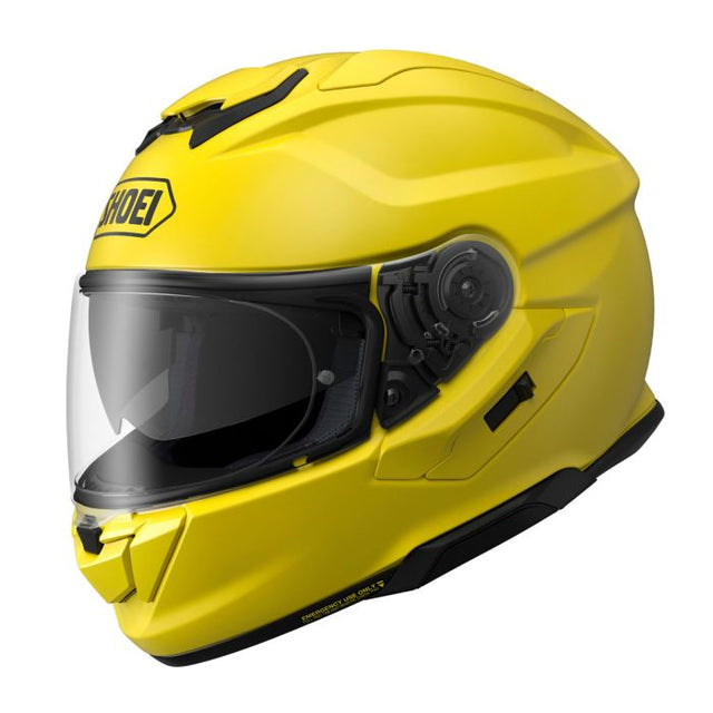 Shoei GT-Air 3 Plain Brilliant Yellow Motorcycle Helmet