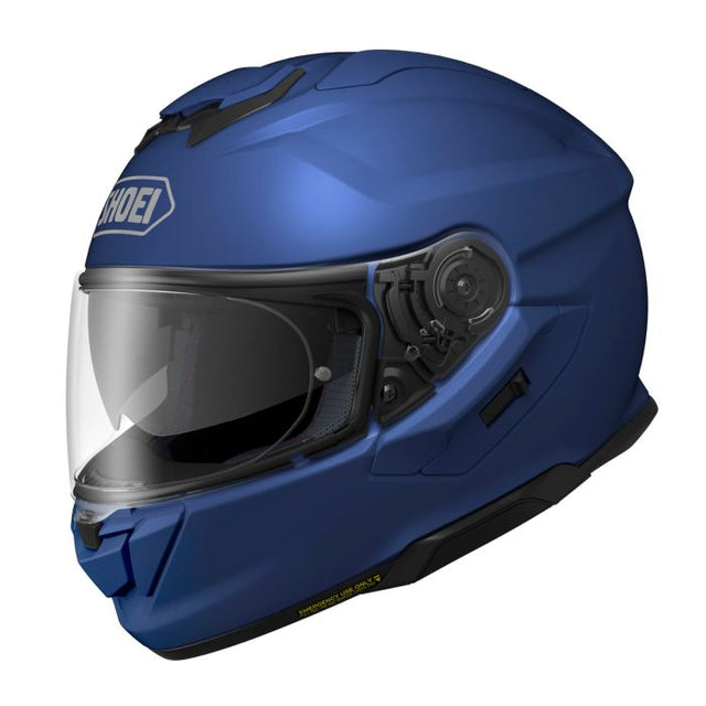 Shoei GT-Air 3 Plain Matt Blue Motorcycle Helmet