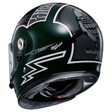 Shoei Glamster 06 Heiwa Motorcycles TC4 Green Motorcycle Helmet