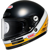 Shoei Glamster 06 ABIDING TC3 Black White Yellow Motorcycle Helmet