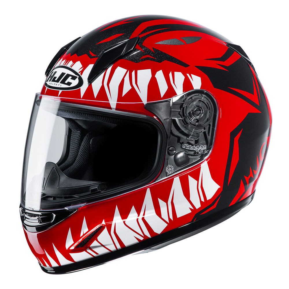 HJC CL-Y Zuky MC1 Red Motorcycle Helmet Kid's