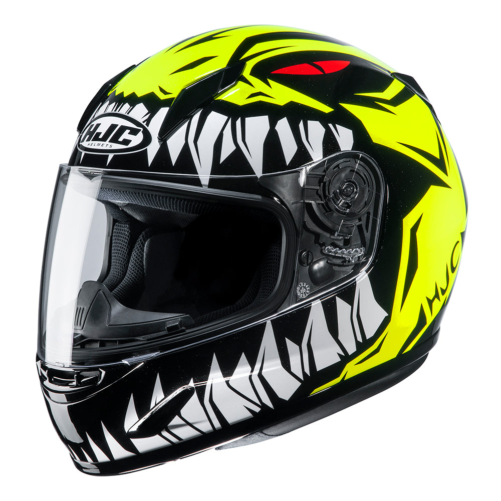 HJC CL-Y Zuky MC4H Yellow Motorcycle Helmet Kid's