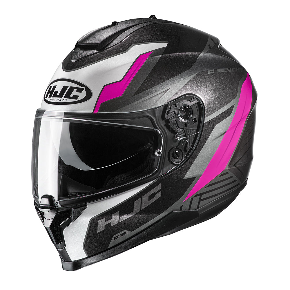 HJC C70 Silon MC8 Pink Motorcycle Helmet