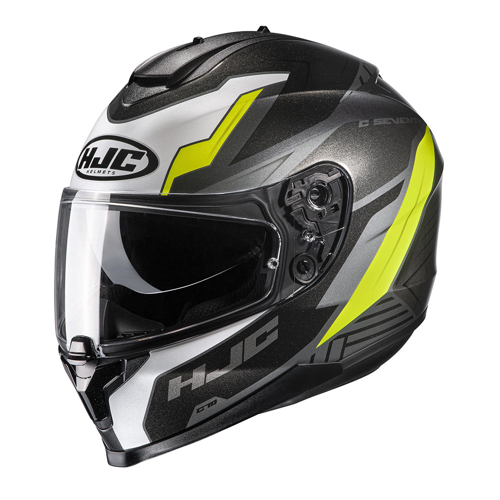 HJC C70 Silon MC3H Yellow Motorcycle Helmet