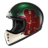 HJC V60 Ofera MC4 Green Motorcycle Helmet