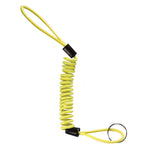 Oxford OX795 Motorcycle Security Disc Lock Reminder Cable Yellow