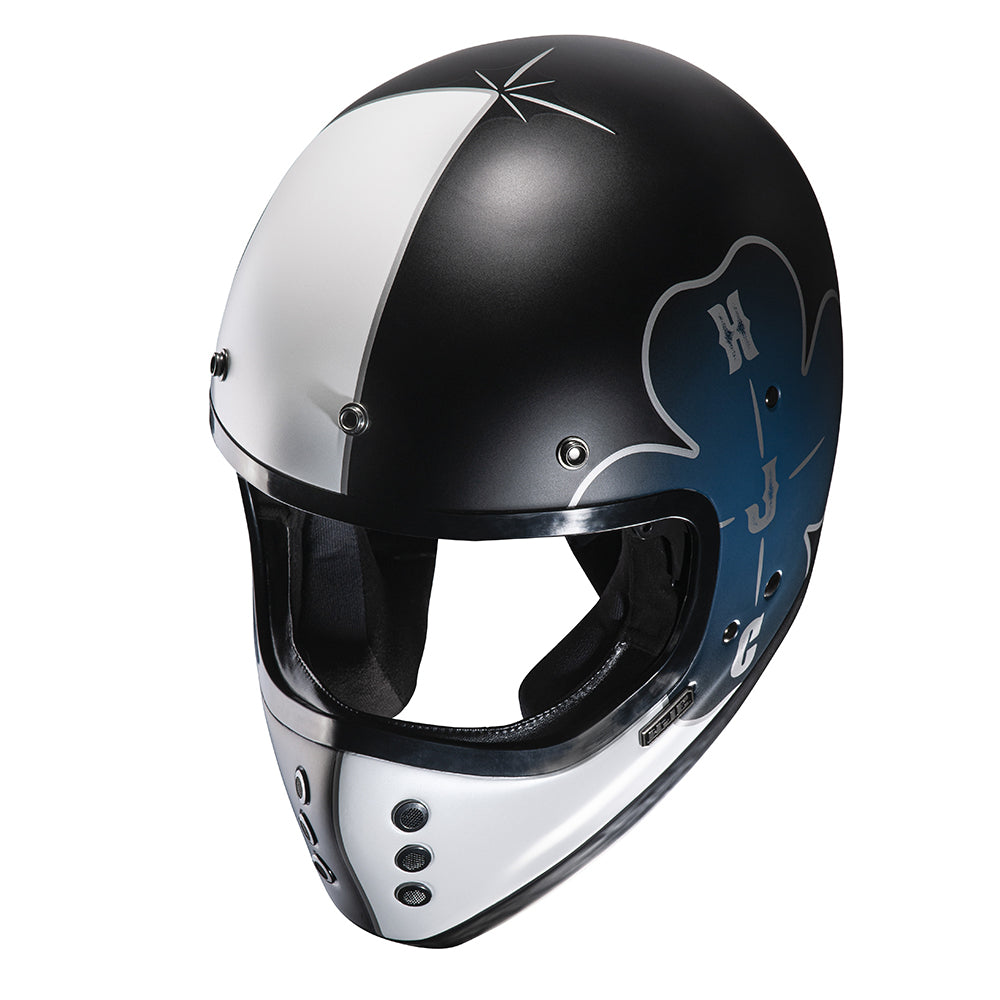 HJC V60 Ofera MC5SF Black Motorcycle Helmet