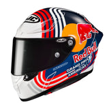 HJC RPHA 1 Red Bull Austin MC21 Motorcycle Helmet