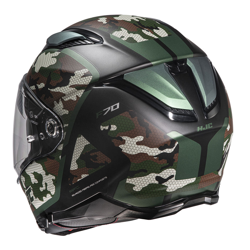 HJC F70 Katra MC4SF Camo Motorcycle Helmet