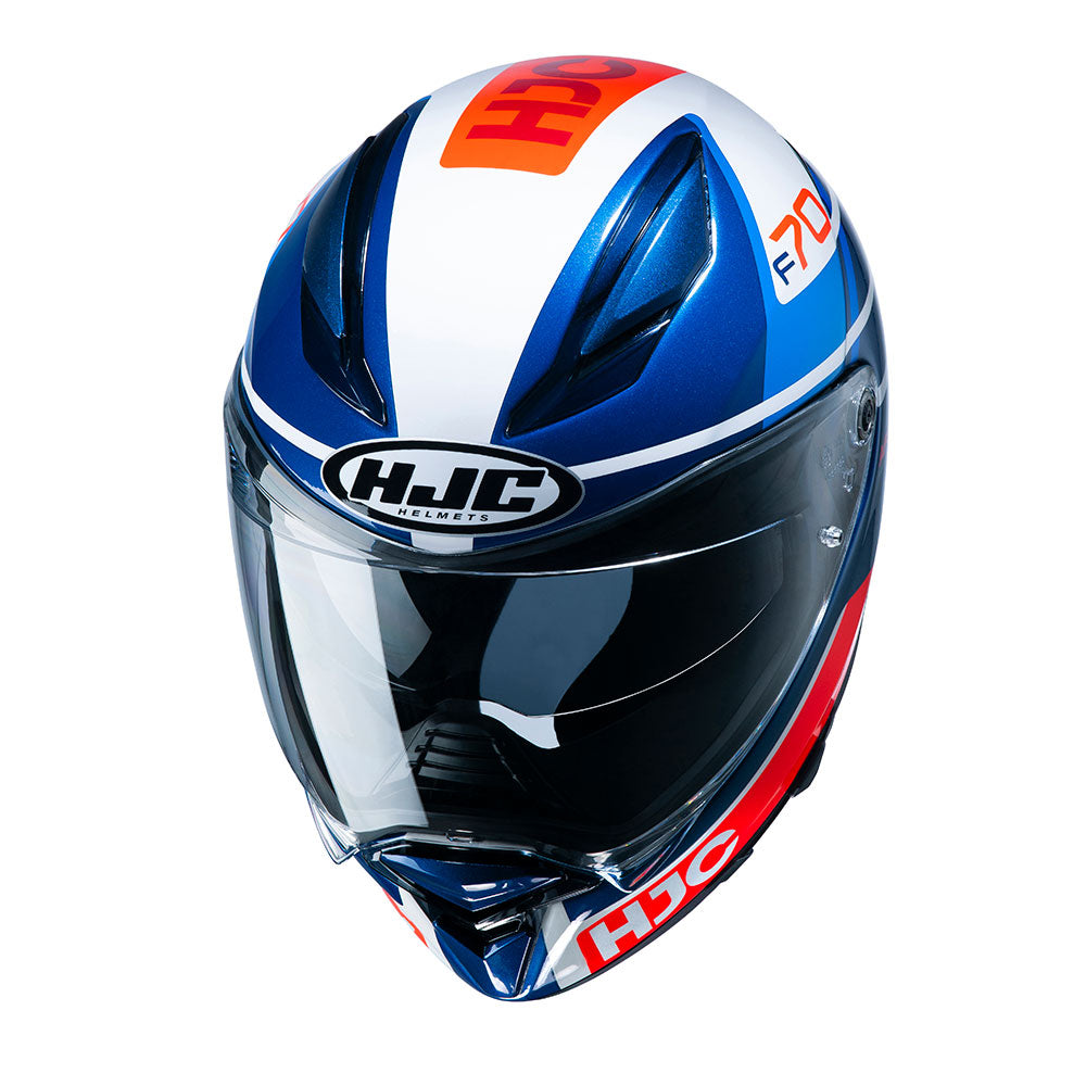 HJC F70 Tino MC7SF Orange Motorcycle Helmet