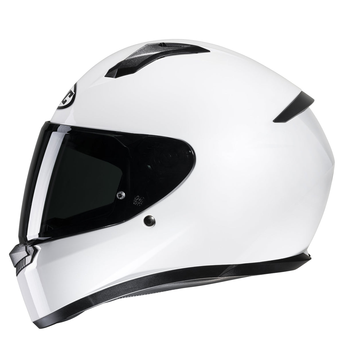 HJC C10 White Motorcycle Helmet