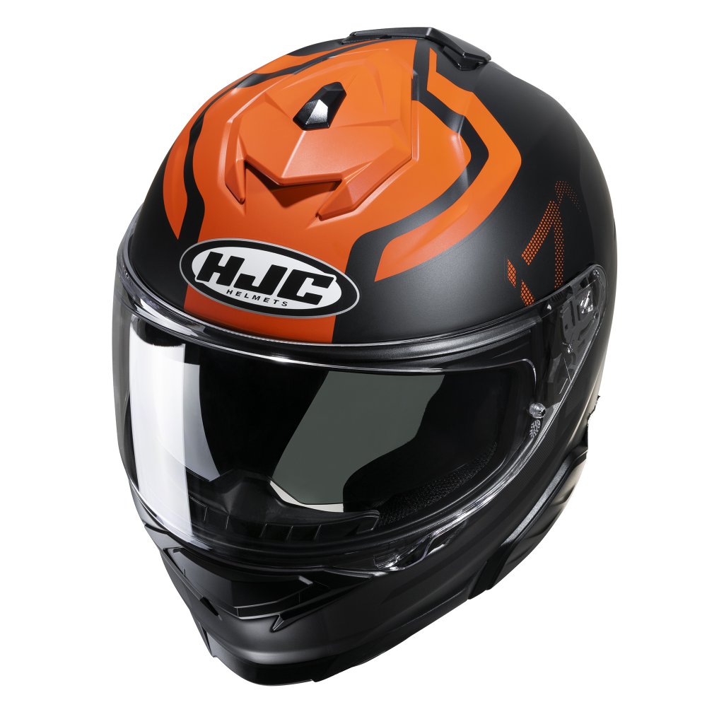 HJC I71 Enta MC7SF Orange Motorcycle Helmet