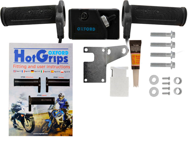 Sinnis Upto 750Cc Oxford OF771 Motorcycle Motorbike Hotgrips Essential Commuter Heated Handlebar Grips