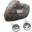 Piaggio Fly 125 Rider Products RP300 Small Waterproof Motorcycle Motorbike Outdoor Cover Camouflage